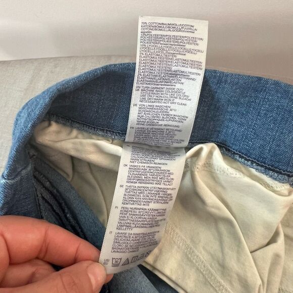 NYDJ Pull-on Straight Jeans In pristine Plus Size 16 - Picture 11 of 13